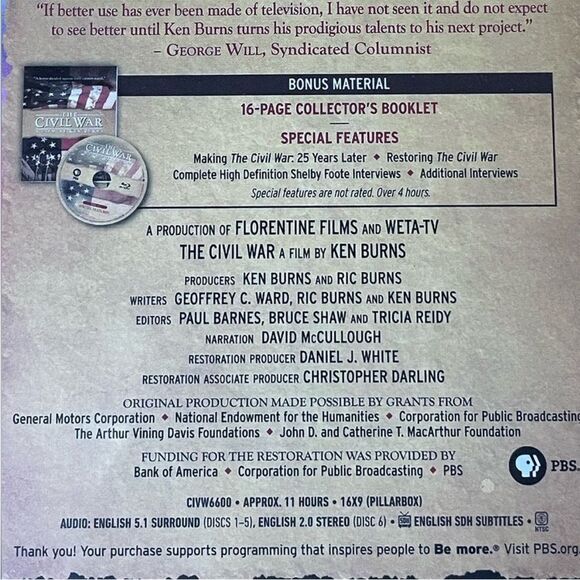 Ken Burns: The Civil War DVD Set (New) - Picture 4 of 10